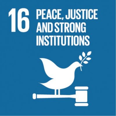 Group logo of Peace, Justice and Strong Institutions